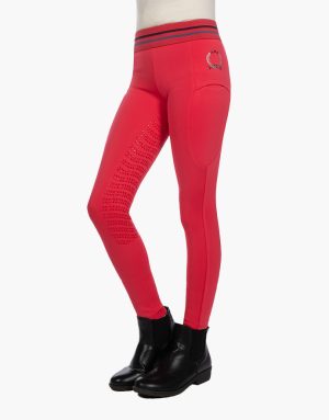 HKM Aymee Szilikonos Gyermek Lovagló Leggings