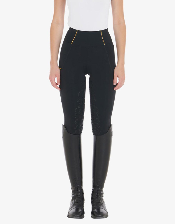 Equestro Slim Fit Teliszilikonos Leggings