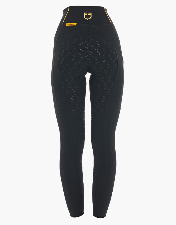 Equestro Slim Fit Teliszilikonos Leggings - Image 4