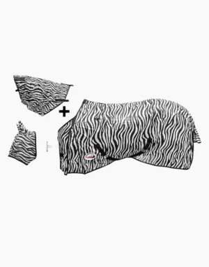 Umbria Equitazione Zebra Légytakaró Nyak- és Fejrésszel
